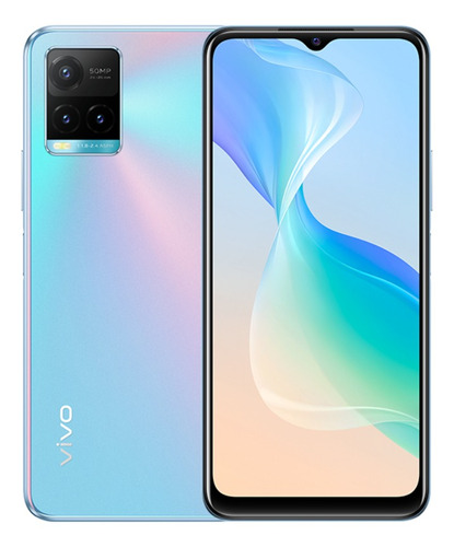 Vivo Y33s Dual SIM 128 GB azul aguamarina 8 GB RAM