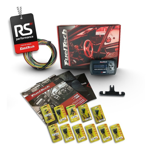 Imagem 7 de 7 de Fueltech Ft300 3 Metros + Brindes + Kit Chicote Gm 4 Bicos