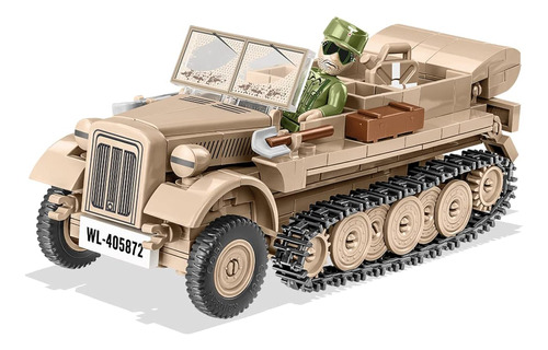 Cobi Toys 283 Piezas Hc Wwii /2273/ Sd.kfz.10 Demag D7