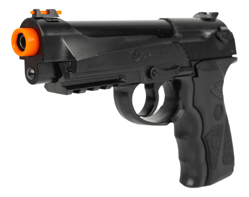Pistola Airgun R12 Co2 4.5mm C12 Combo - Maleta E Esferas