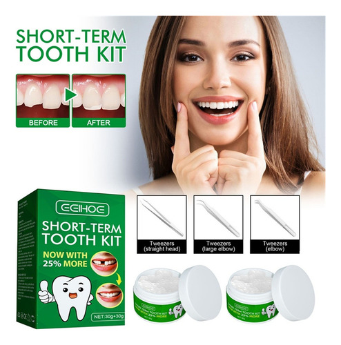Hc I Amazing Temporary Faltan Dientes Kit De Repuesto A Una