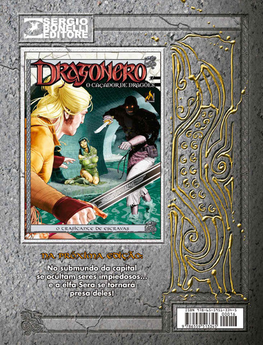 Dragonero - Volume 16: Descida ao inframundo, de Enoch, Luca. Editorial Edições Mythos Eireli, capa mole em português, 2022