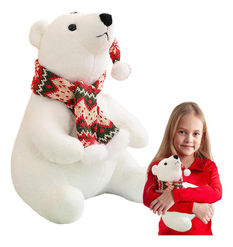 Oso Polar Felpa Oso Navidad - Oso Polar Regalo