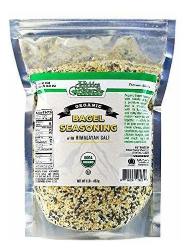 Organic Everything Bagel Seasoning Blend: Himalayan Sea Sal