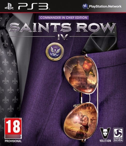 Jogo Saints Row Iv 4 Playstation 3 Ps3 Mundo Aberto Física