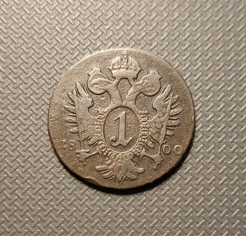 Austria. 1 Kreuzer 1800 Km# 2111 (Usado)