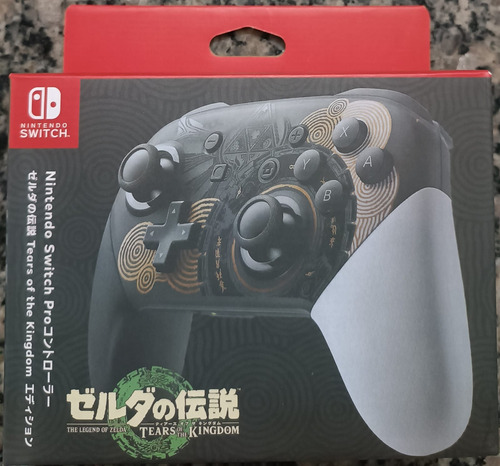 Pro Controller Zelda Compatível Com Nintendo Switch