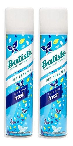 Imagen 2 de 2 de Shampoo En Seco Pelo Sin Grasa Original - Batiste Fresh