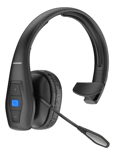Trucker Auricular Bluetooth V5.1, Cvc8.0 Micrófono Dual Con 