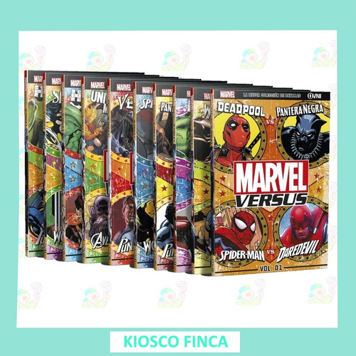 Imagen 3 de 10 de Coleccion Comic Marvel Vs Versus Las Mejores Batallas