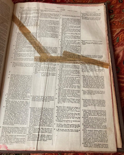 Biblia Familiar Antigua Pasta Dura