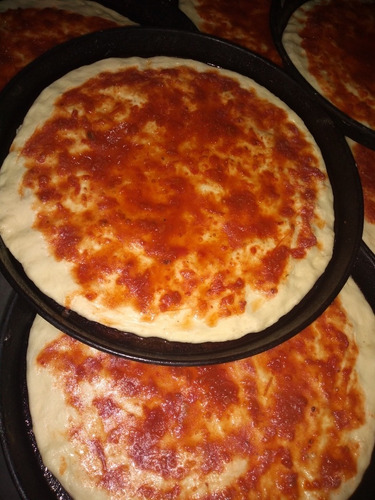 Pre-pizza Para Eventos Con Muzza Prepizzas