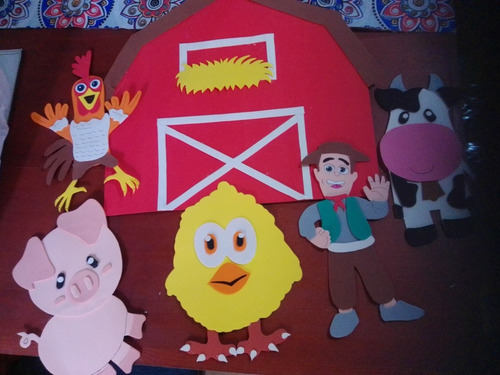 Imágenes De La Granja Para Decorar (las 6 Como En La Foto)