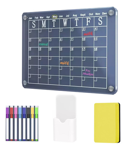 Set Pizarra De Planificación Transparente Calendario