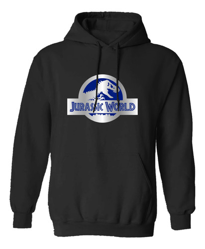 Sudadera Modelo Jurassic Park Azul
