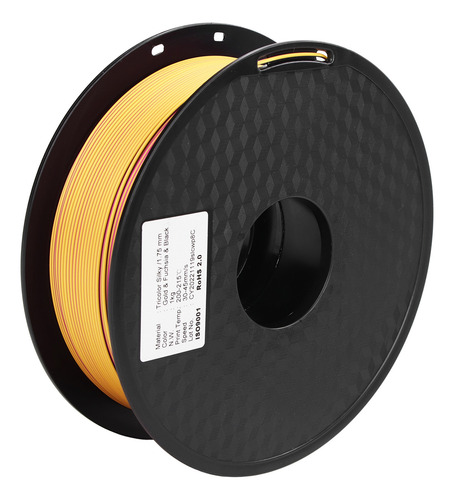 Filamento Consumible De 1.75 Mm Para Impresión 3d, 3 Colores