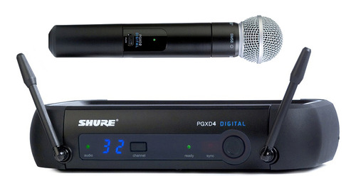 Microfone Sem Fio Shure Pgxd24/pg58