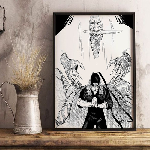 Cuadros De Madera Grabado De Naruto