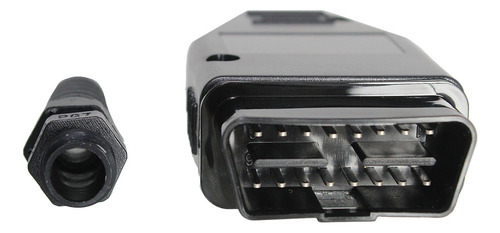 Kit 10 Conector Obd2 Macho 16 Pinos 12/24v C/ Capa