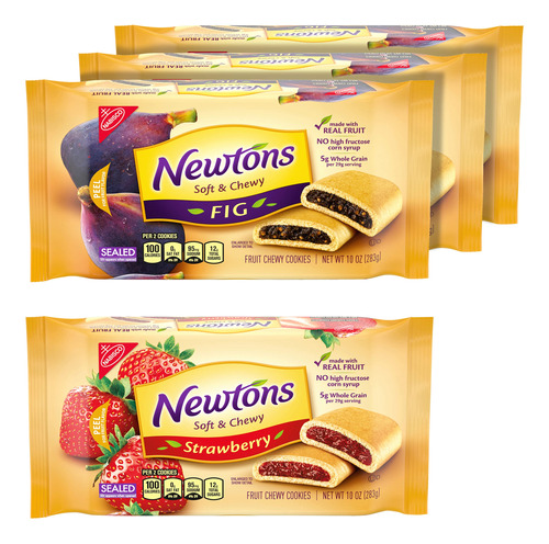 Newtons Paquete Variado De Galletas Suaves Y Masticables, Ga