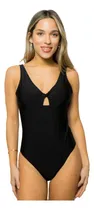 Comprar Malla Enteriza Torsada Mujer Trajes De Baño Vedetina Cavada