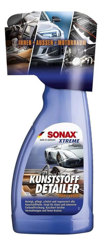 Sonax | Plastic Detailer | Acondiciona Plasticos Int & Ext 