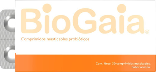 Imagen 1 de 2 de Biogaia Probióticos 30 Comprimidos Masticables.