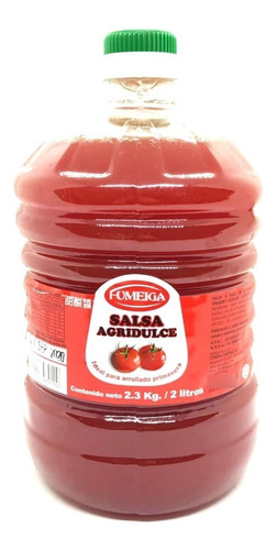 Imagen 2 de 2 de Salsa Agridulce X 2 Lts Fumeiga