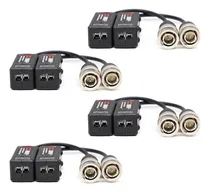 Comprar An 4 Par Conector Balun Video Pasivo Hd 4k 8mp Cctv Bnc Para
