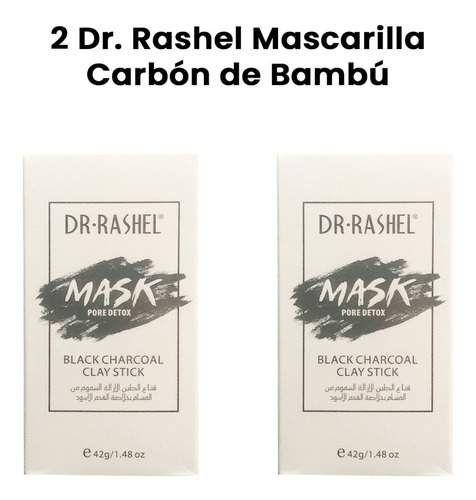 2 Dr. Rashel Mascarilla Carbón De Bambú