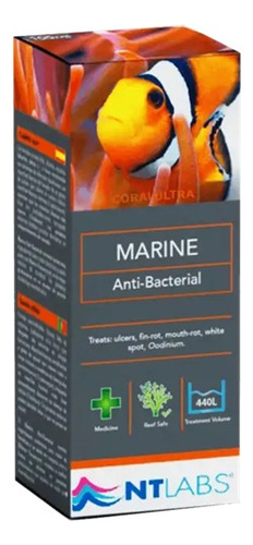 Nt Labs Marine Anti-bacterial Trata Ictio Reef Safe 100ml