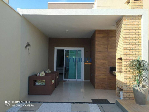 Imagem 8 de 15 de Casa Com 3 Dormitórios À Venda, 120 M² Por R$ 410.000,00 - Messejana - Fortaleza/ce - Ca1451