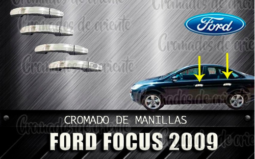 Coberto Cromado De Manillas Focus 2009