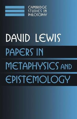 Libro Papers In Metaphysics And Epistemology: Volume 2 - ...