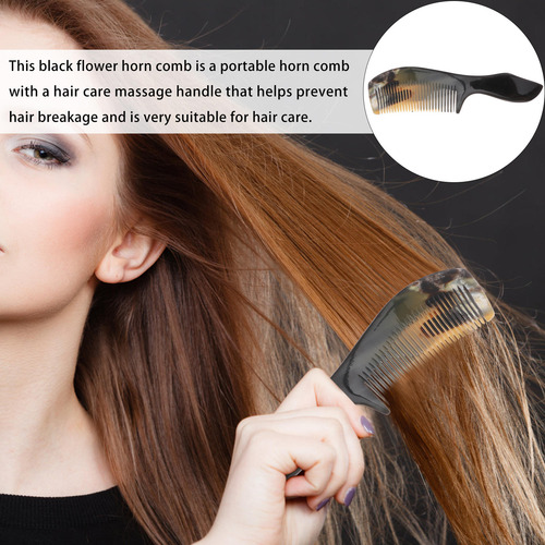 Peine De Masaje Natural, 1 Pieza, Peine Creativo Para Peluqu