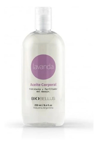 Aceite Para Masajes - Lavanda - Biobellus 250ml