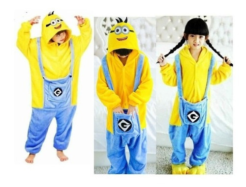 Pijama Mameluco Disfraz Cosplay Kigurumi  Infantil 