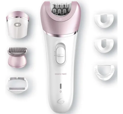 Depiladora Ga.ma E Oasis Next Bvt Usb Color Blanco