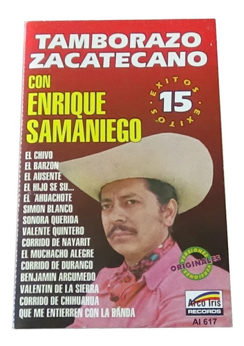 Tamborazo Zacatecano Enrique Samaniego Tape Cassette Arco I.