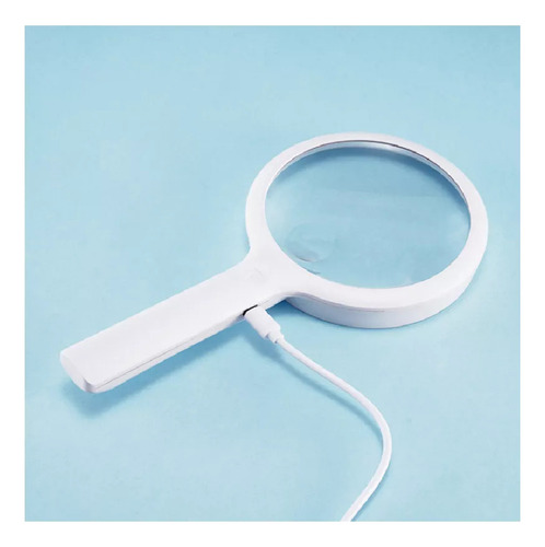 Lupa De Mano, Lupa Grande De Vidrio Óptico 3x De 100 Mm