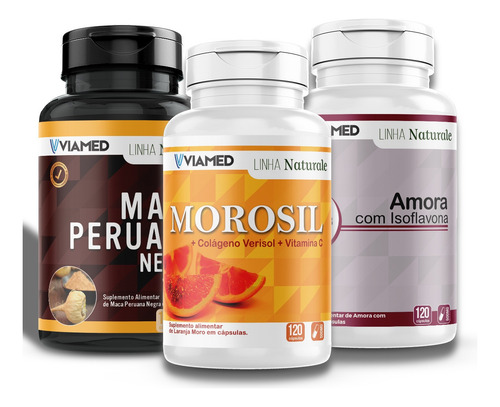 Kit Hormônios Em Dia 120 Caps 500mg Sem Sabor