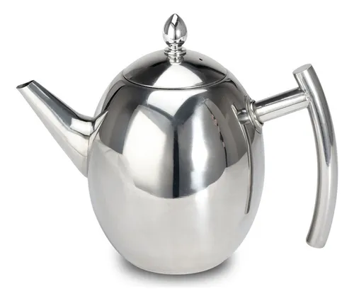 comprar Tetera Simple De Acero Inoxidable Con Filtro De 1 Litro