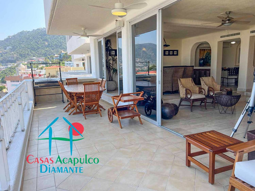 Cad Cantaritos 3. ¡vistas De Impacto En Acapulco! Residencia De Lujo Con Terraza Frente Al Mar