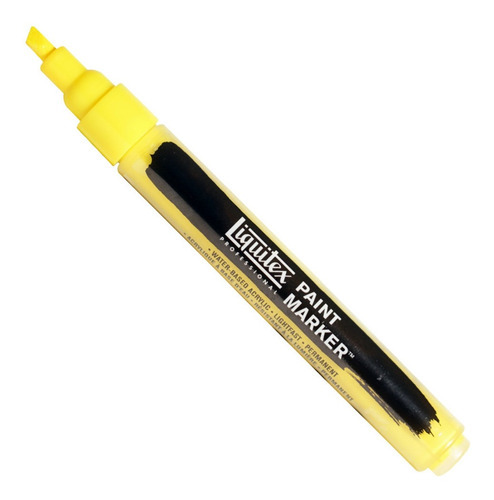 Marcador Liquitex Paint Marker Fine 412 Yellow Medium Azo