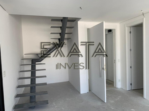 Imagem 3 de 23 de Cobertura Duplex, Jardim Paulista, Nova, No Contra Piso, Ótimo Living Para Vários Ambientes, Varanda Gourmet, 4 Dormitórios Sendo 2 Suítes, 4 Vagas De Garagem, Lazer Total. - Cb00100 - 70075821