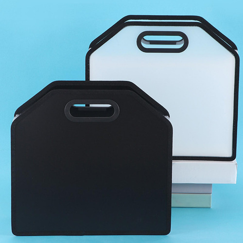 Carpeta De Archivos Expandible, Bolsa De Archivo De Negro
