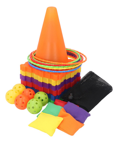 Set Sensorial Throw Bean Bag Para Niños, Juego De Conos, 3 E