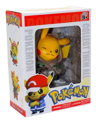 Pokemon Set 10 Cm Figura Muñeco Juguete Ash Pikachu Anime