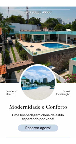 Linda Casa E Confortável Com Vista Panorâmica Em Manaus Em Condominio Fechado Em Adrianopólis, Bairro Nobre Da Cidade.
