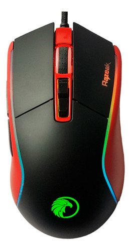 Mouse Razeak Gaming Rgb Falcon Rm-x18 (rojo)